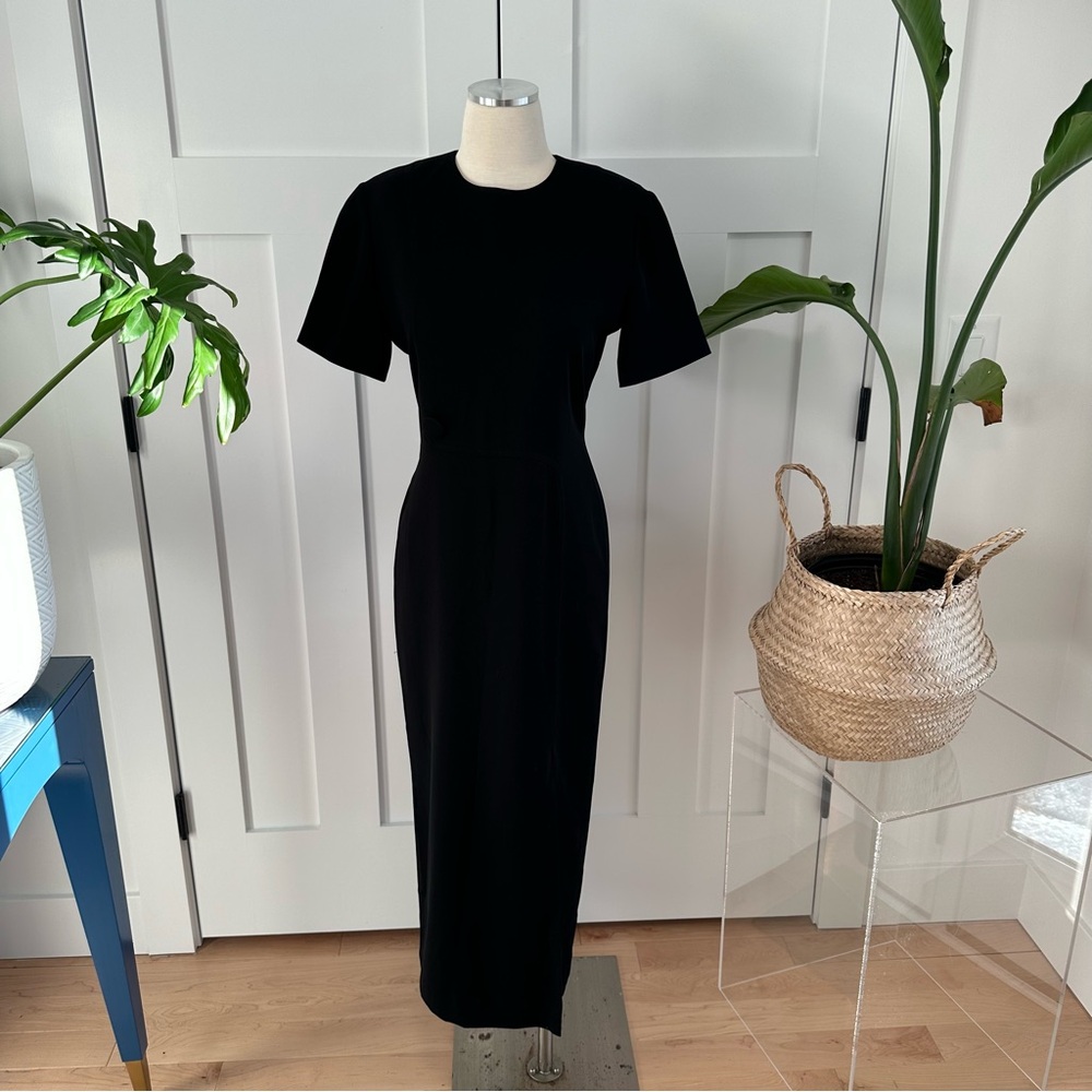 Sleek Vintage Black Dress